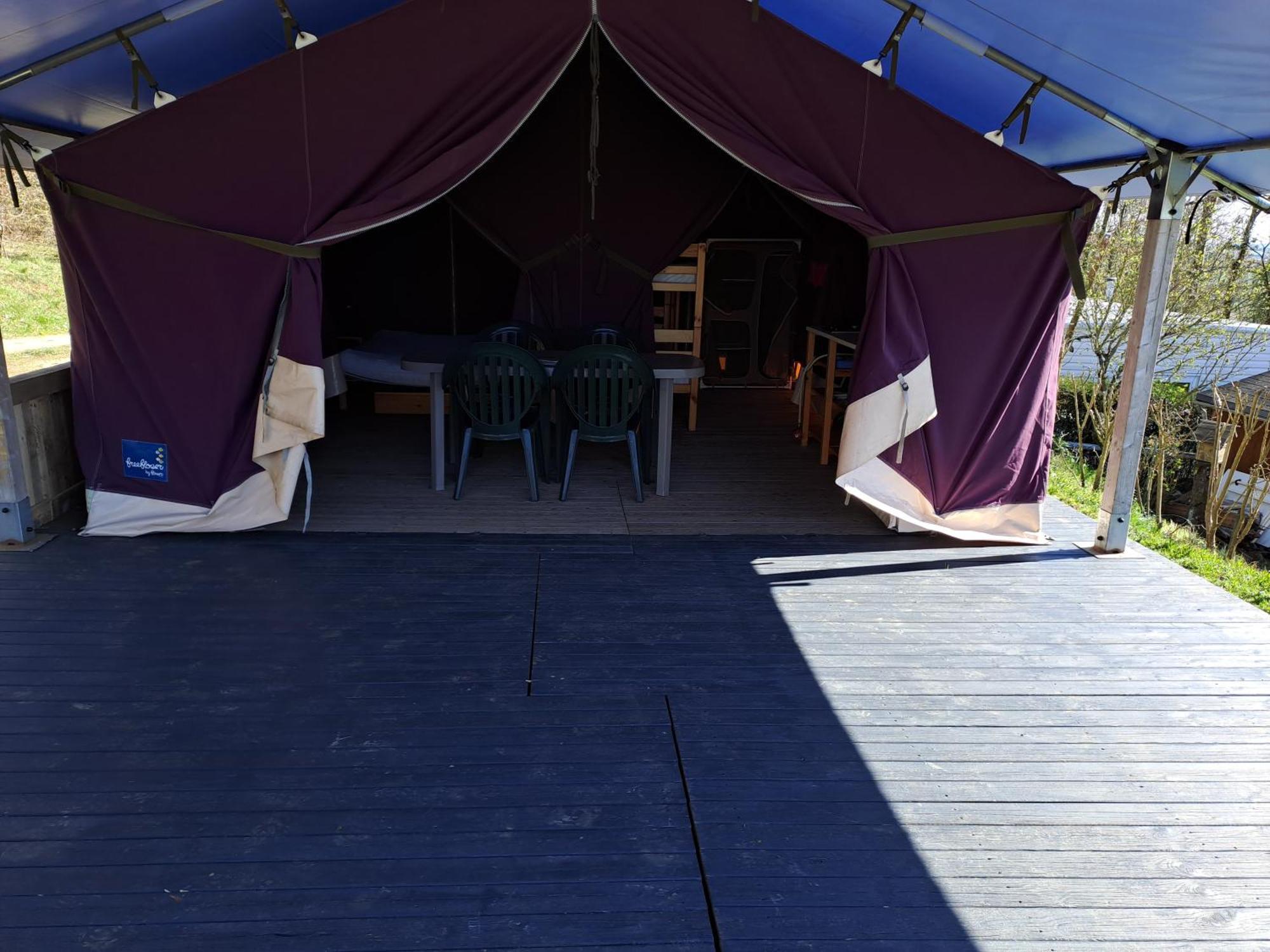 Camping Le Bois Jahan Brunelles ภายนอก รูปภาพ